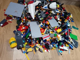 Lote de piezas LEGO más de 6k
