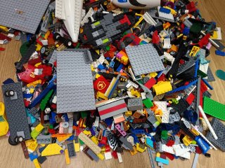 Lote de piezas LEGO más de 6k