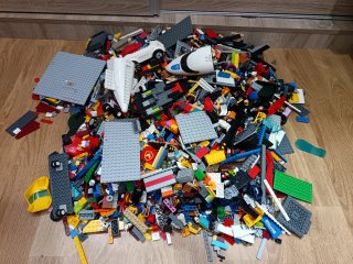 Lote de piezas LEGO más de 6k