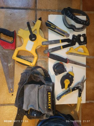 Lote Herramientas Pladur y Bricolaje