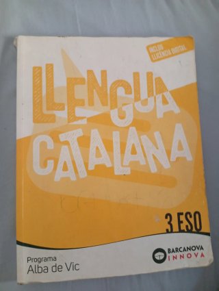 Libros de 3º ESO(Catalán, Caste,Bio Inglés,Mat)
