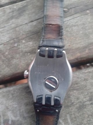 Swatch Irony Reloj Correa Marrón/Plata
