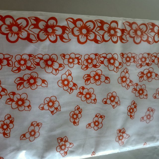 Set di Lenzuola in Cotone Stampato a Fiori