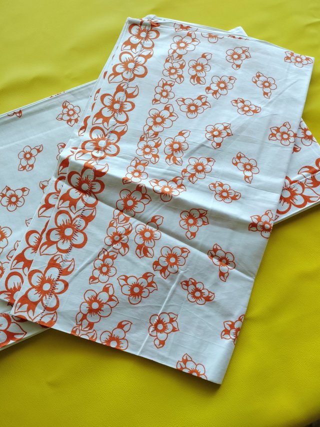 Set di Lenzuola in Cotone Stampato a Fiori