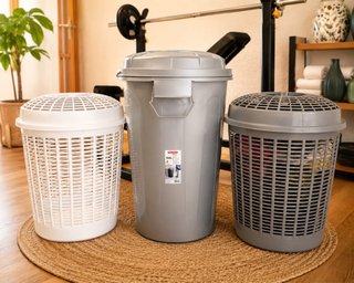3Cubo NUEVO  100L + 2 cestas ropa