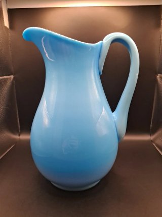 Jarra Opalina Azul Santa Lucía