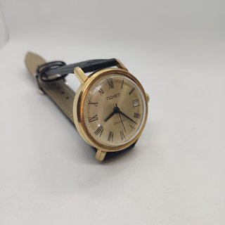 Reloj Poljot Automático Chapado Oro 23 Joyas