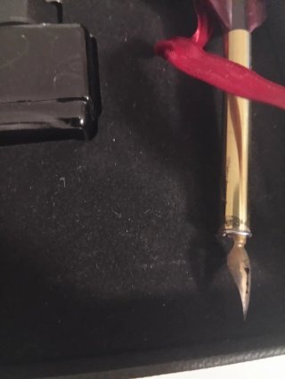 Penna d'oca DALLAITI Toscana con calamaio