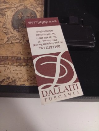 Penna d'oca DALLAITI Toscana con calamaio