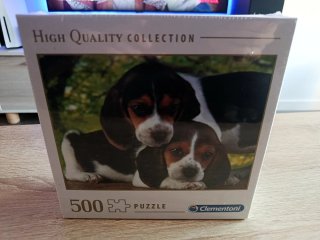 Puzzle Clementoni 500 piezas perros