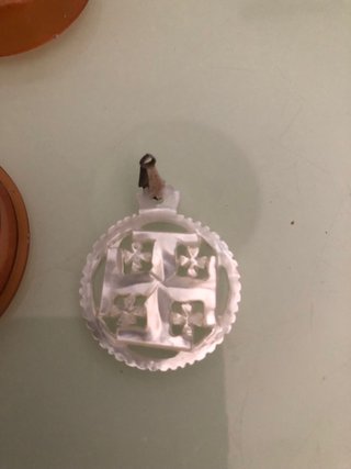 Cruz de Jerusalén Nácar