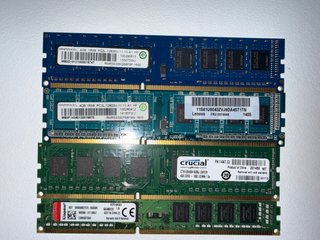 4x4GB DDR3 1600MHz RAM para PC de Sobremesa