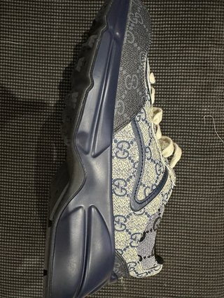 Zapatillas Gucci Rhyton Beige/Azul