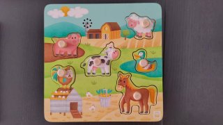 Puzzle de animales de granja