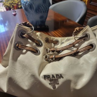 Borsa vintage bianca Prada