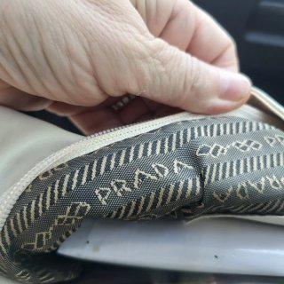 Borsa vintage bianca Prada