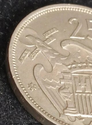 Lote 10 Monedas 25 Pts 1957 ⭐️58