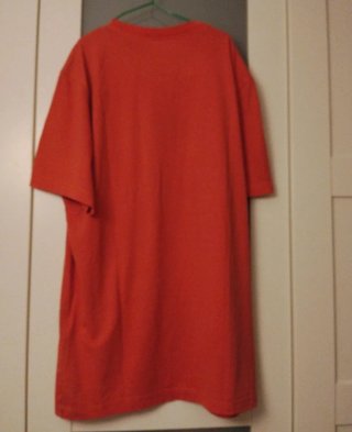 Camiseta Nike Pro rojo anaranjado talla s
