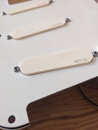 EMG DG20 David Gilmour Set Pastillas