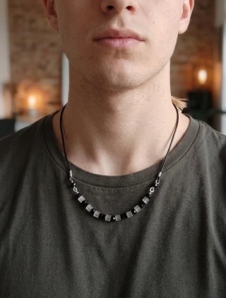 Collana fatta a mano unisex