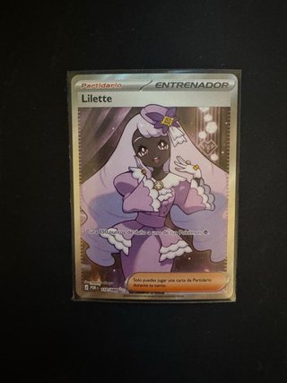 Carta Pokémon Lilette Entrenador 110/088