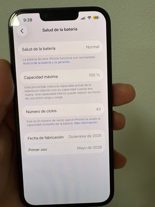 Iphone 16 e como nuevo