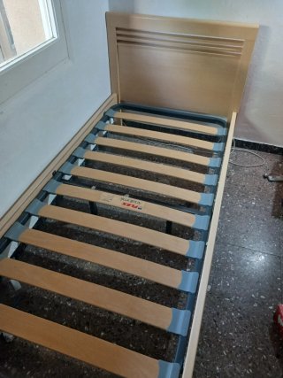 2 Bases de Cama Somier Madera