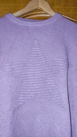 Jersey Morado Mujer Estrella