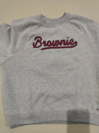 Sudadera niña Brownie Talla XS
