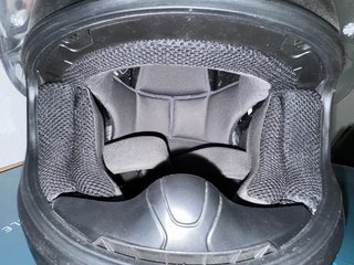 Casco de moto Scorpion negro