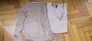 Lote 2 Camisetas Mujer Talla Única