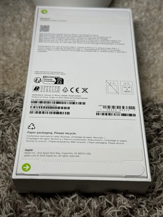 iPhone 17 256GB Blanco Precintado