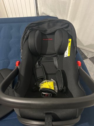 Silla coche bebé negra sin estrenar con isofix