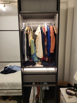 Armario Pax Ikea 2 meses de uso. Vendo por mudanza