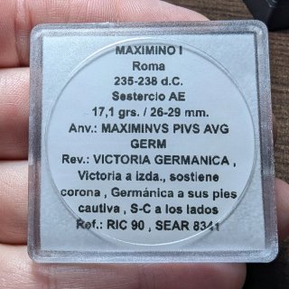 Sestercio Maximino I 235-238 d.C.