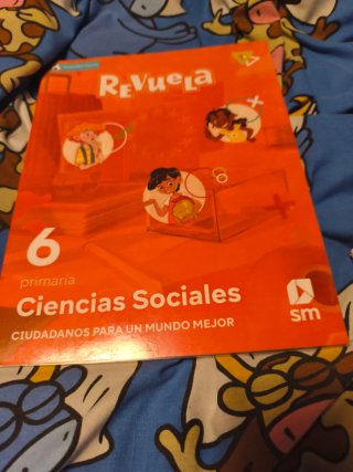 Libros  escolares 6 primaria  ciencias sociales