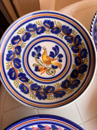 Juego 7 Platos Decorativos 10€/unidad
