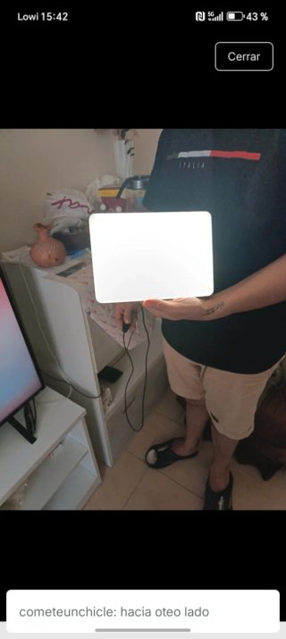 Luz LED panel para fotografía/video