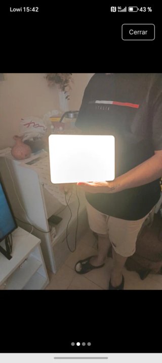 Luz LED panel para fotografía/video