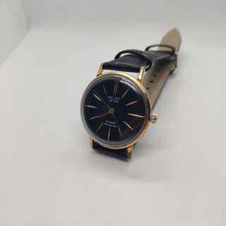 RELOJ RUSO POLJOT BAÑADO EN ORO-AU-10 / 23 RUBIES