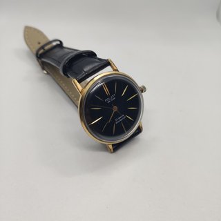 RELOJ RUSO POLJOT BAÑADO EN ORO-AU-10 / 23 RUBIES