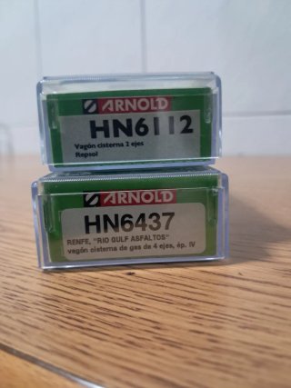 Vagones Arnold Escala N (2 unidades)