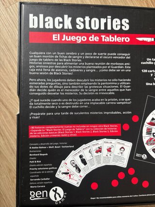 Black Stories: El Juego de Tablero