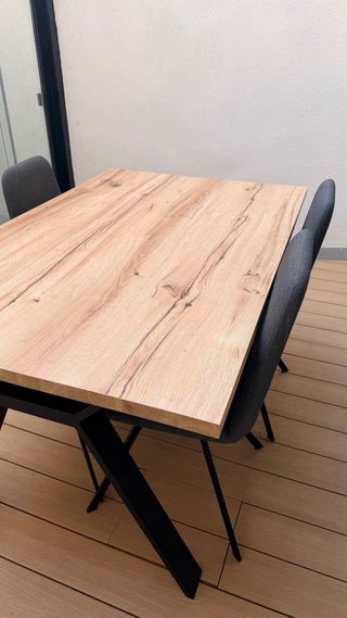 PACK MESA COMEDOR Y 4 SILLAS