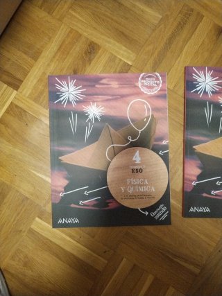 Libros de física y química de 4° de ESO