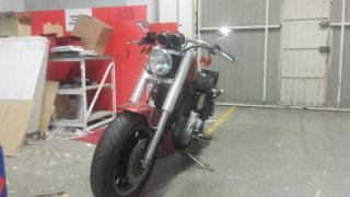 Harley Davidson Cruiser Roja