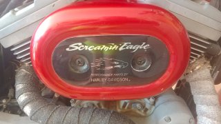 Harley Davidson Cruiser Roja