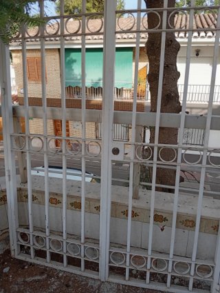 Par rejas (2), hierro forjado, p/unidad