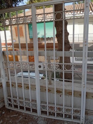 Par rejas (2), hierro forjado, p/unidad