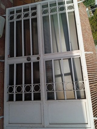 Par rejas (2), hierro forjado, p/unidad